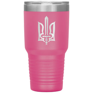 Stylized Tryzub - 30oz Insulated Tumbler