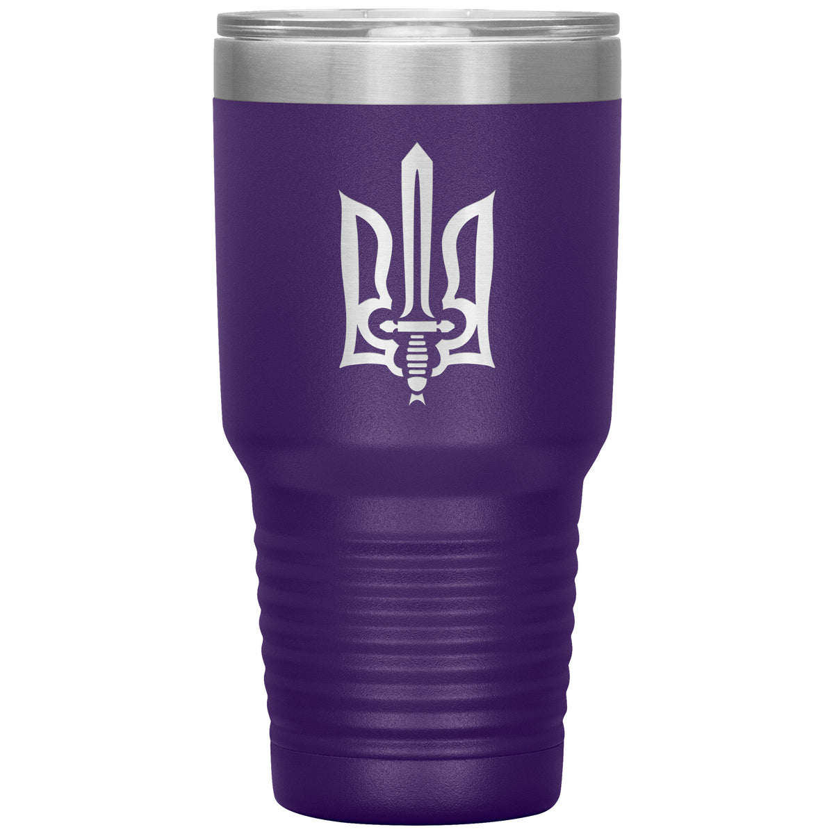 Stylized Tryzub - 30oz Insulated Tumbler