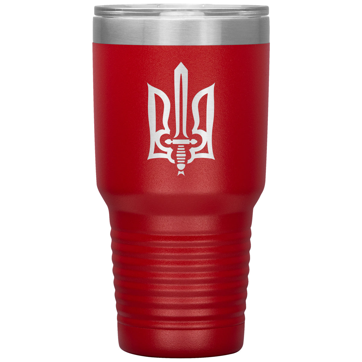 Stylized Tryzub - 30oz Insulated Tumbler