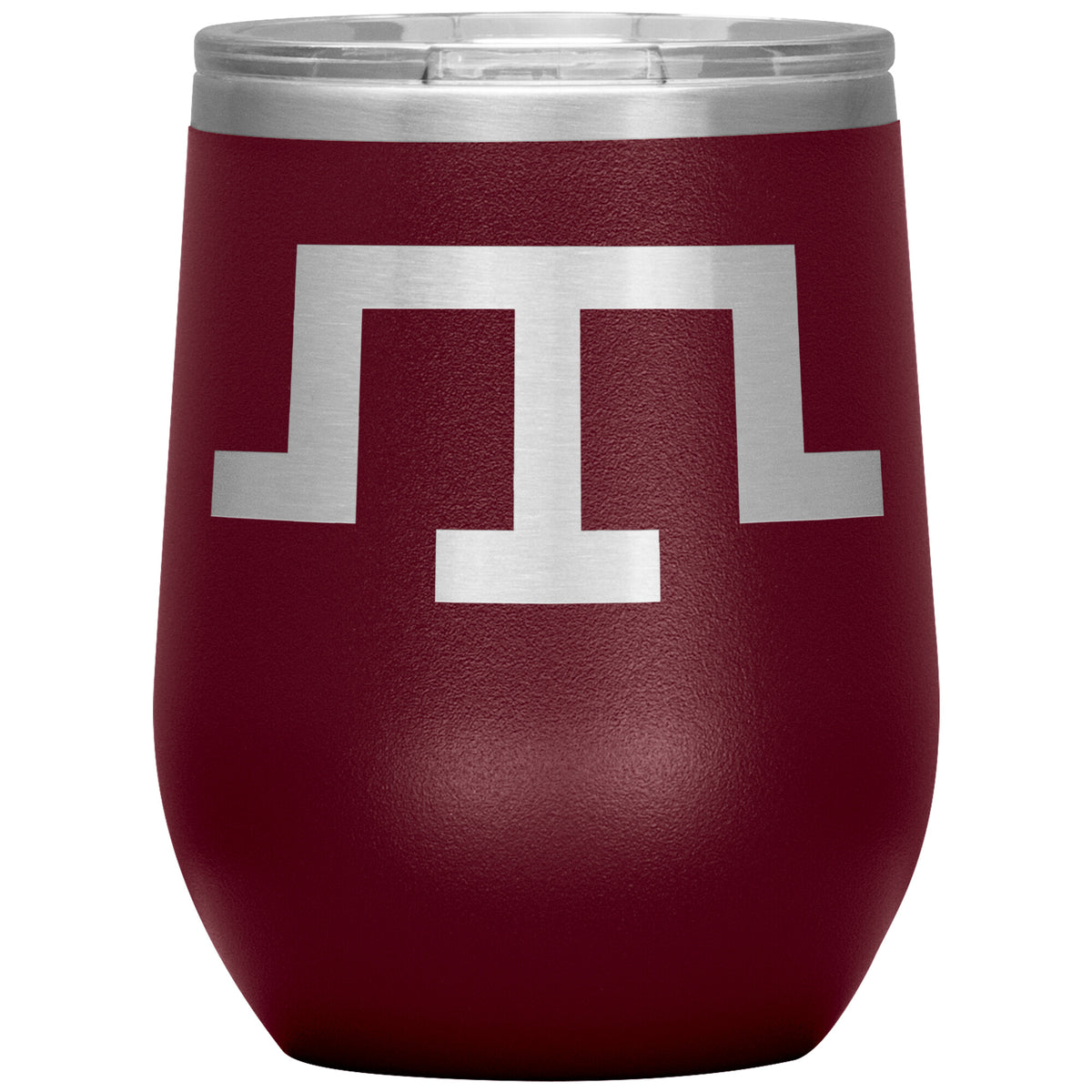 Tamga of Crimean Tatar Giray Dynasty - 12oz Insulated Wine Tumbler