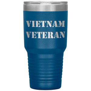 Vietnam Veteran - 30oz Insulated Tumbler