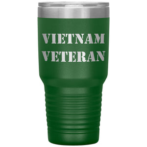 Vietnam Veteran - 30oz Insulated Tumbler