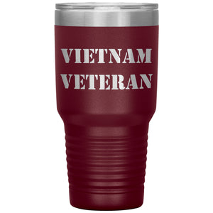 Vietnam Veteran - 30oz Insulated Tumbler