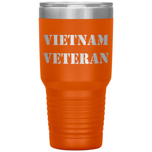 Vietnam Veteran - 30oz Insulated Tumbler