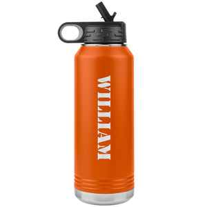 William - 32oz Insulated Water Bottle