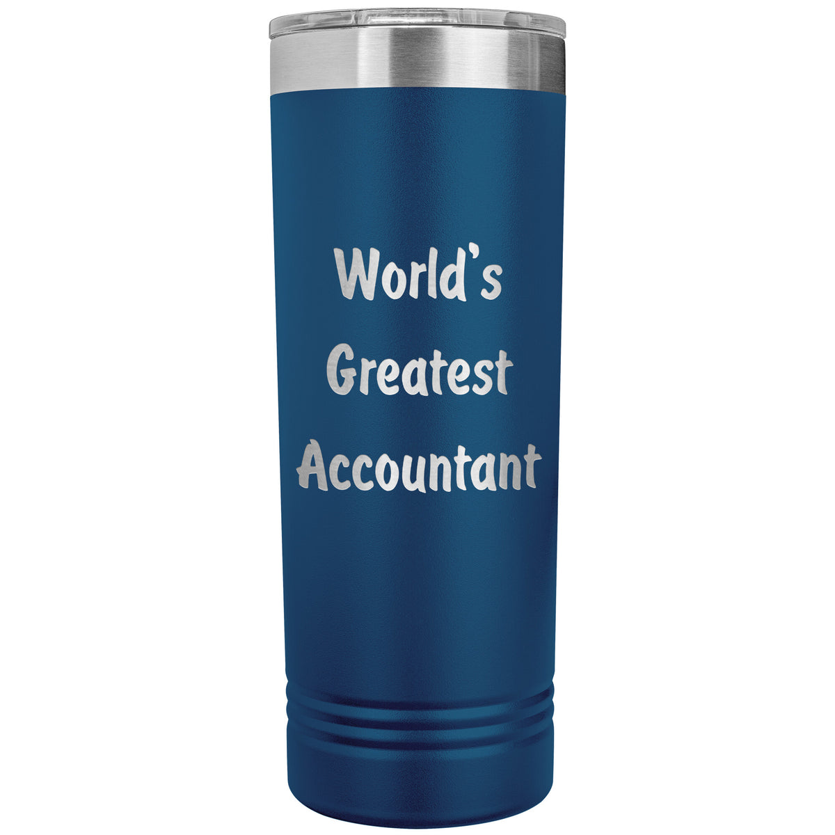 World's Greatest Accountant - 22oz Insulated Skinny Tumbler
