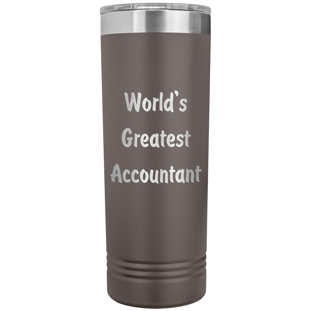 World's Greatest Accountant - 22oz Insulated Skinny Tumbler