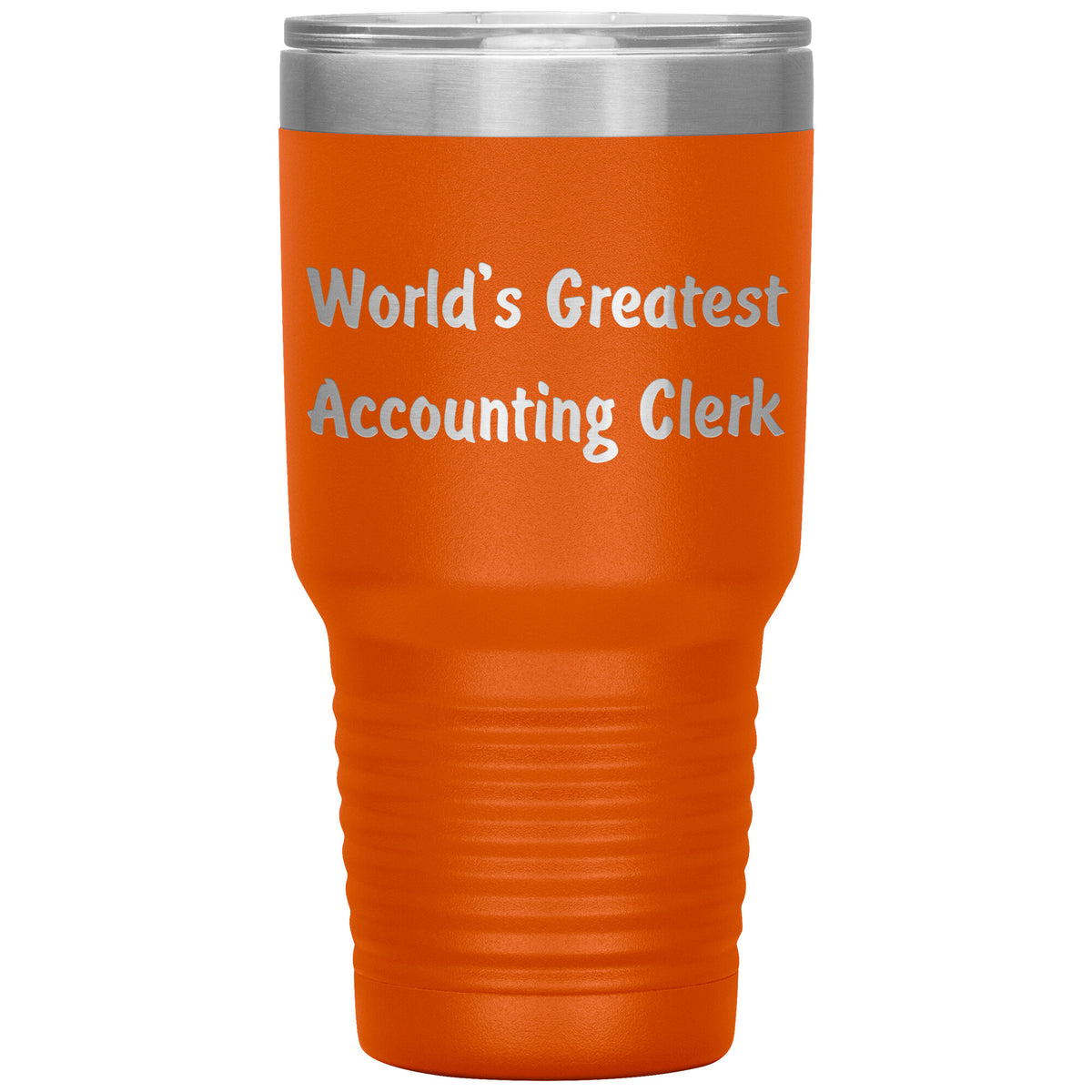 World's Greatest Accounting Clerk - 30oz Insulated Tumbler