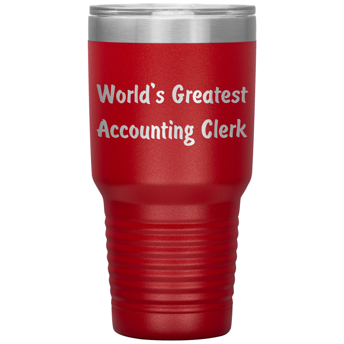 World's Greatest Accounting Clerk - 30oz Insulated Tumbler