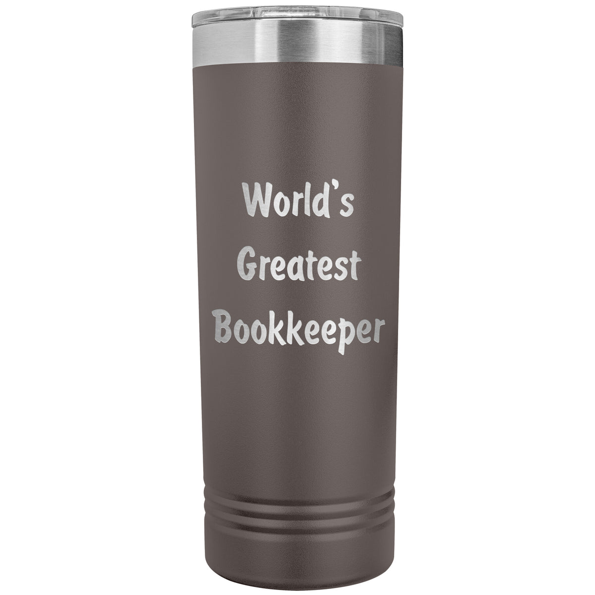 World's Greatest Bookkeeper - 22oz Insulated Skinny Tumbler