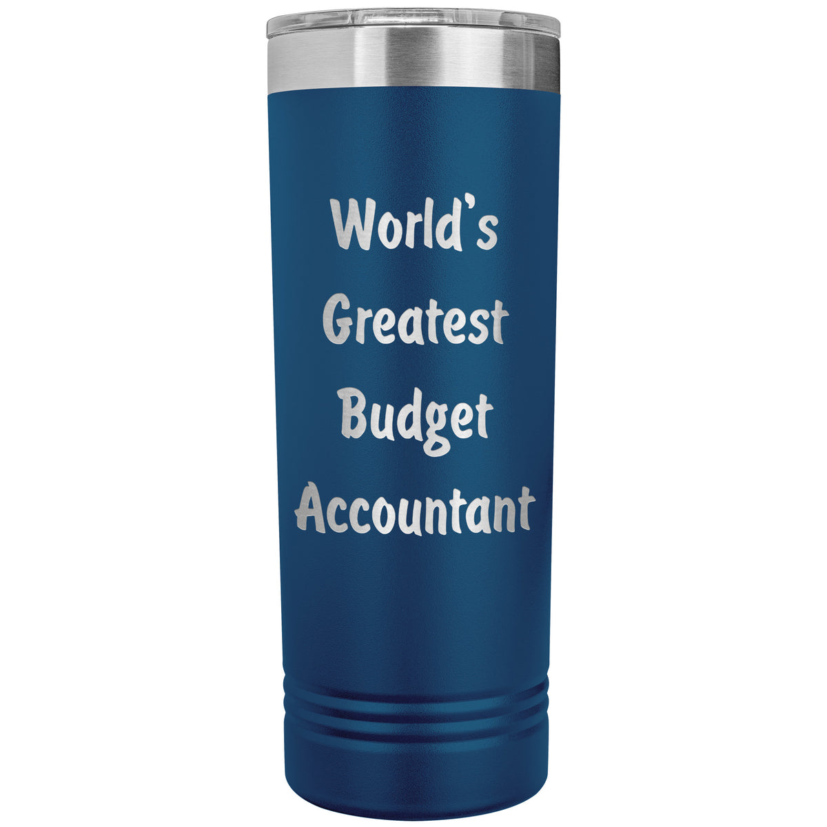 World's Greatest Budget Accountant - 22oz Insulated Skinny Tumbler