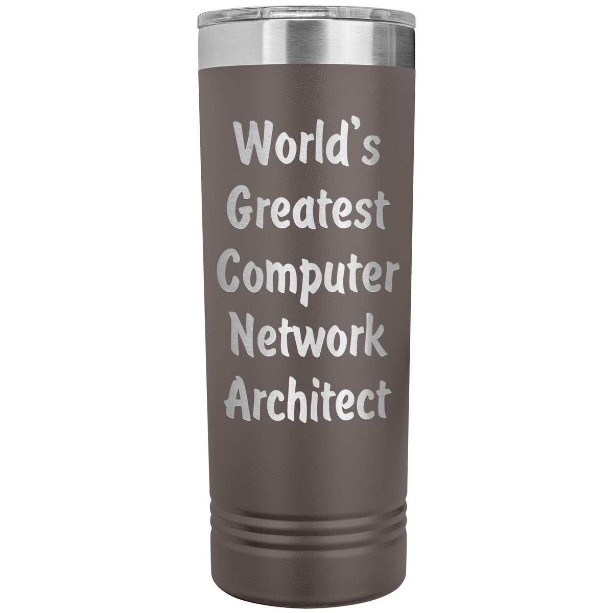 World's Greatest Computer Network Architect - 22oz Insulated Skinny Tumbler