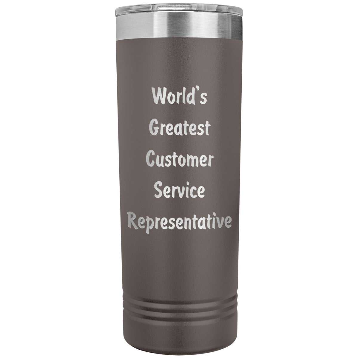 World's Greatest Customer Service Representative - 22oz Insulated Skinny Tumbler