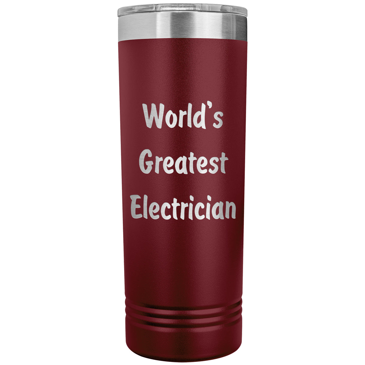 World's Greatest Electrician - 22oz Insulated Skinny Tumbler
