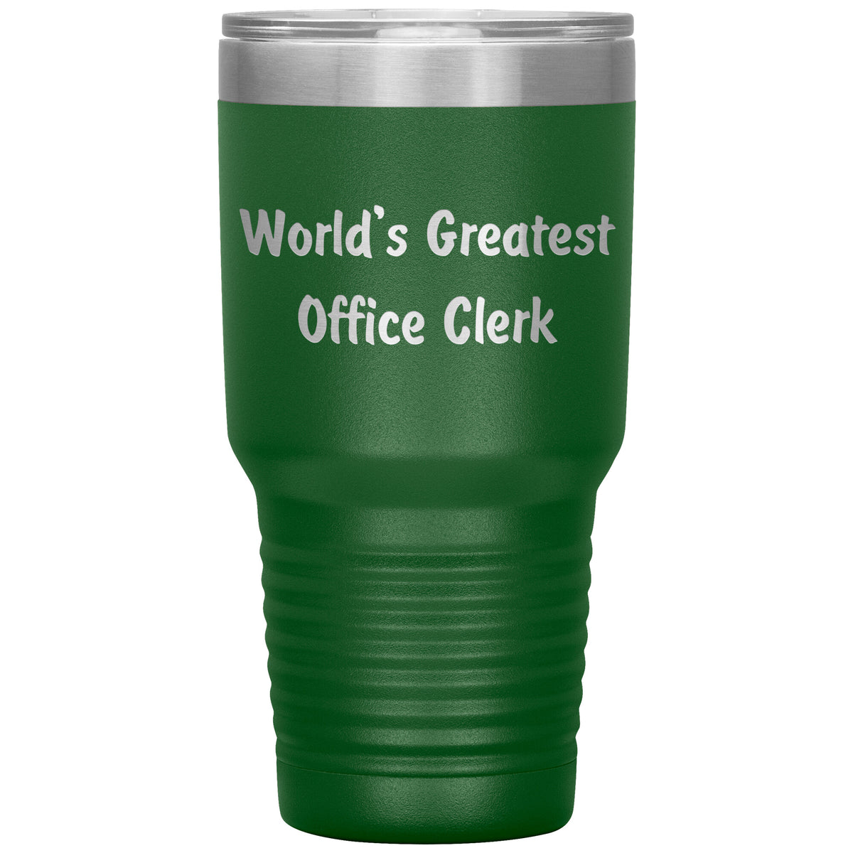 World's Greatest Office Clerk - 30oz Insulated Tumbler