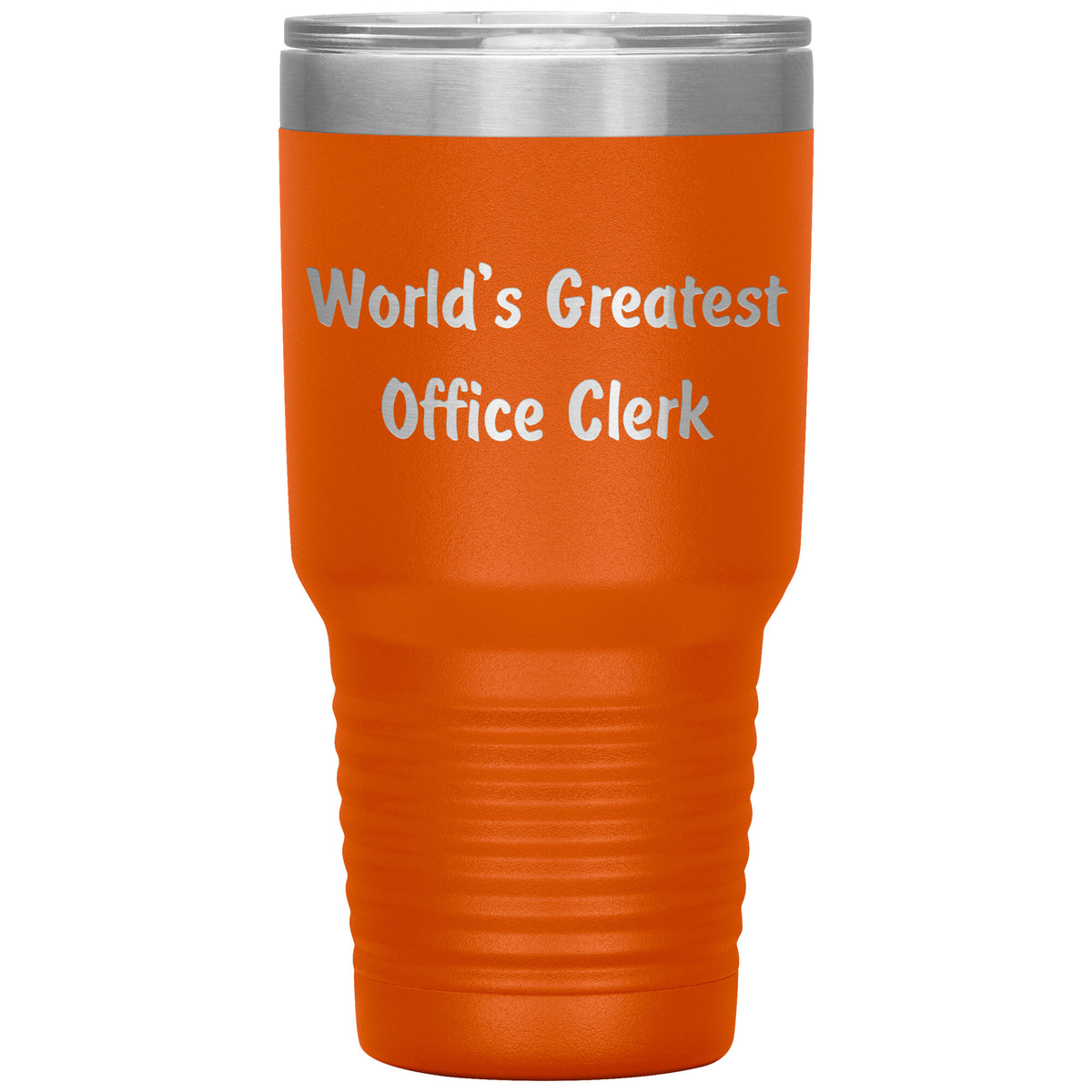 World's Greatest Office Clerk - 30oz Insulated Tumbler