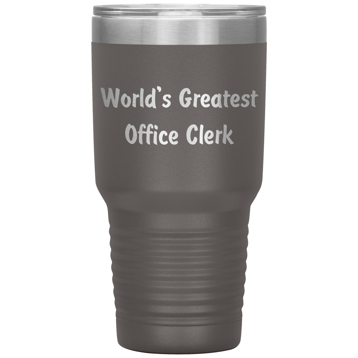 World's Greatest Office Clerk - 30oz Insulated Tumbler