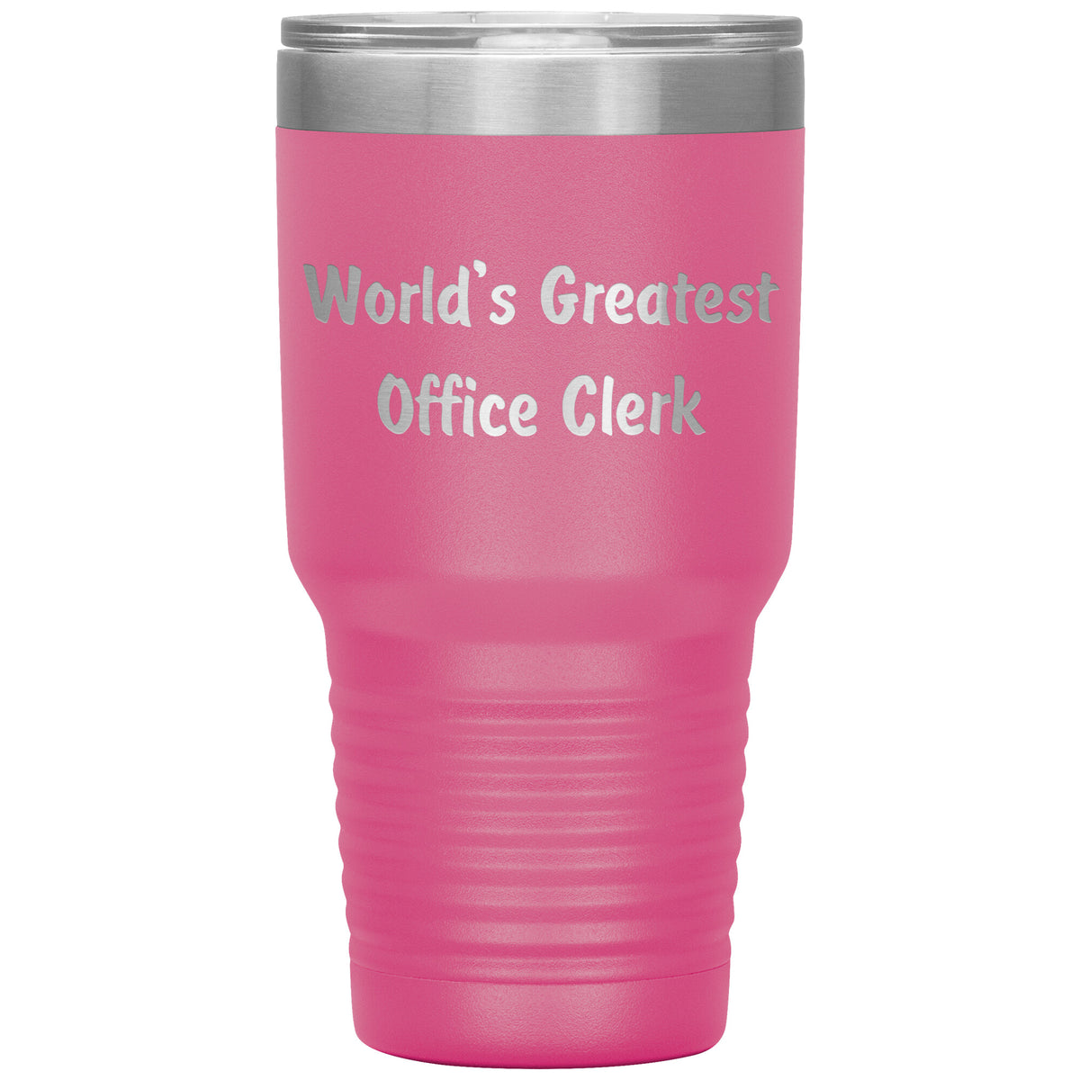 World's Greatest Office Clerk - 30oz Insulated Tumbler