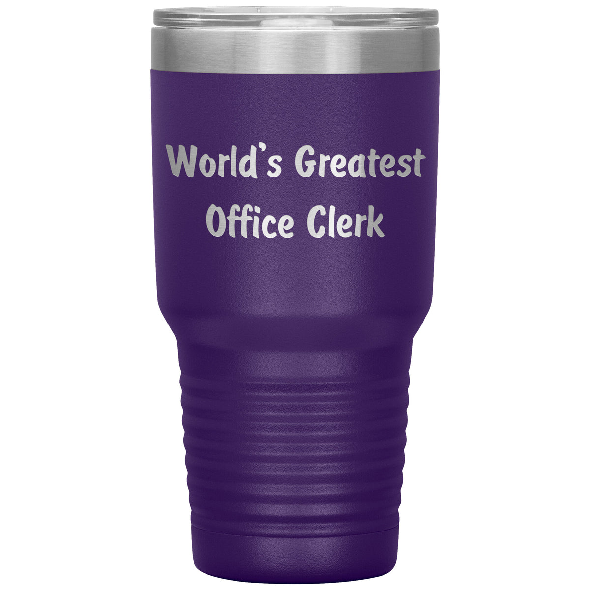 World's Greatest Office Clerk - 30oz Insulated Tumbler