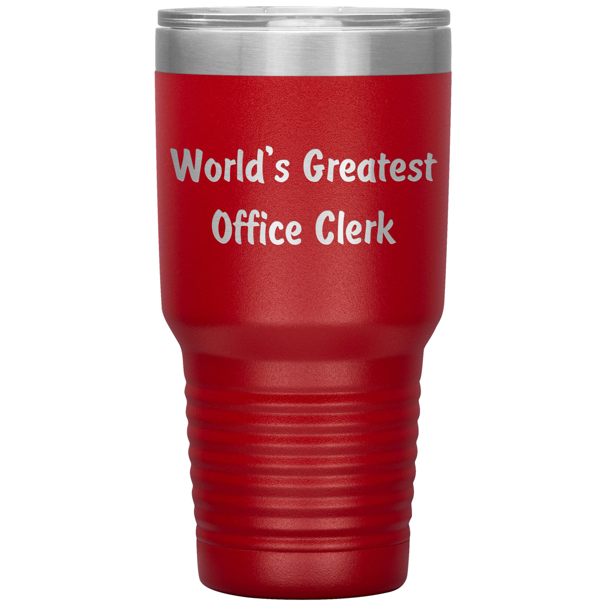 World's Greatest Office Clerk - 30oz Insulated Tumbler