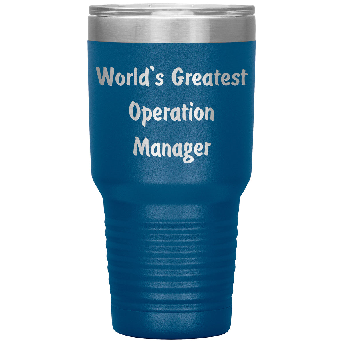 World's Greatest Operation Manager - 30oz Insulated Tumbler