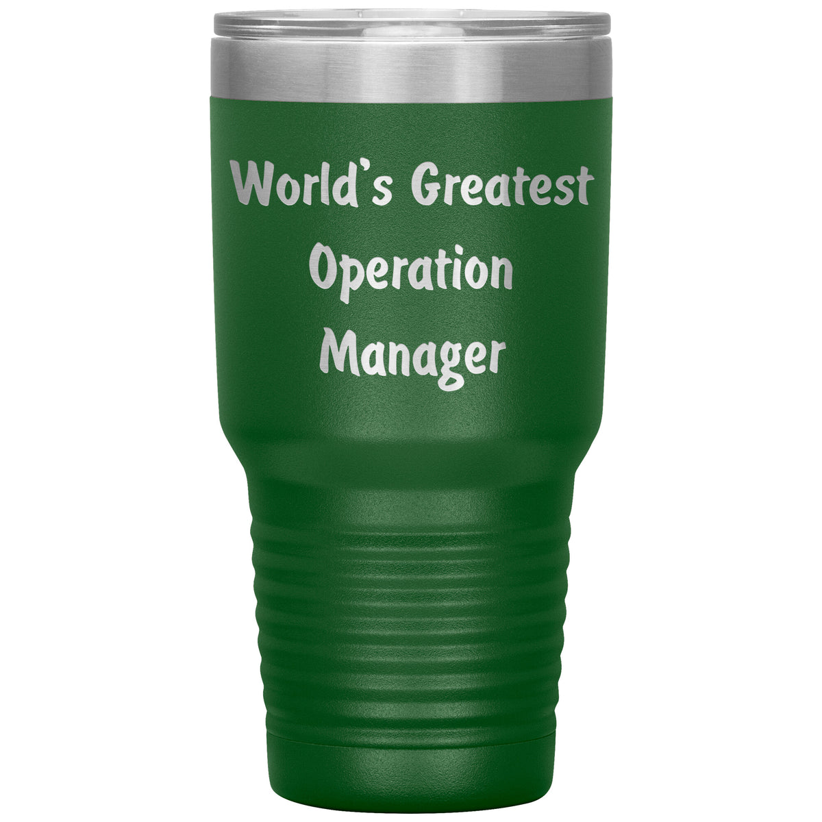 World's Greatest Operation Manager - 30oz Insulated Tumbler