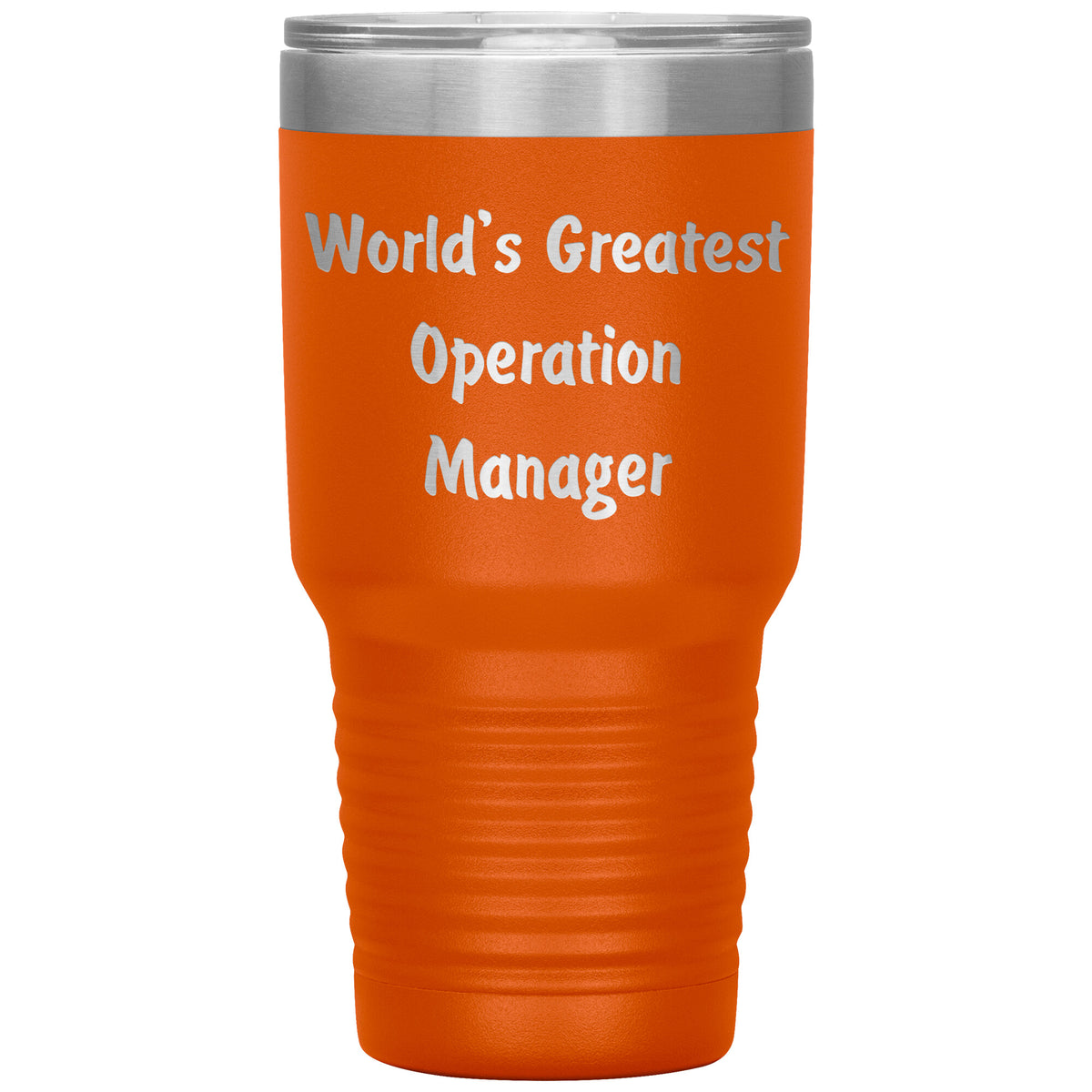 World's Greatest Operation Manager - 30oz Insulated Tumbler