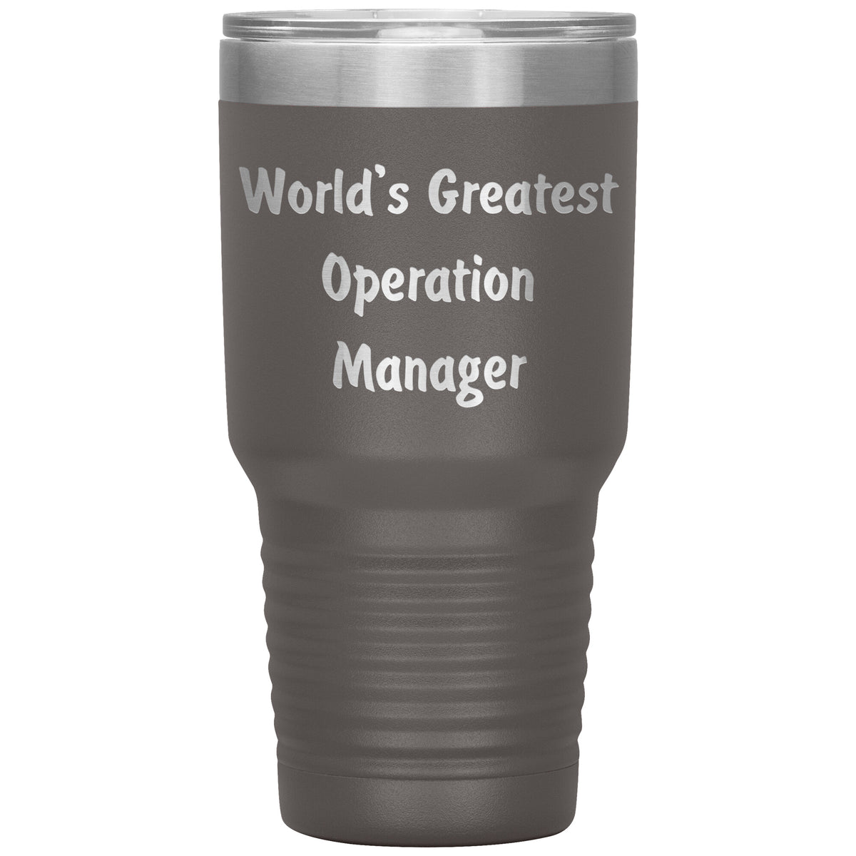 World's Greatest Operation Manager - 30oz Insulated Tumbler
