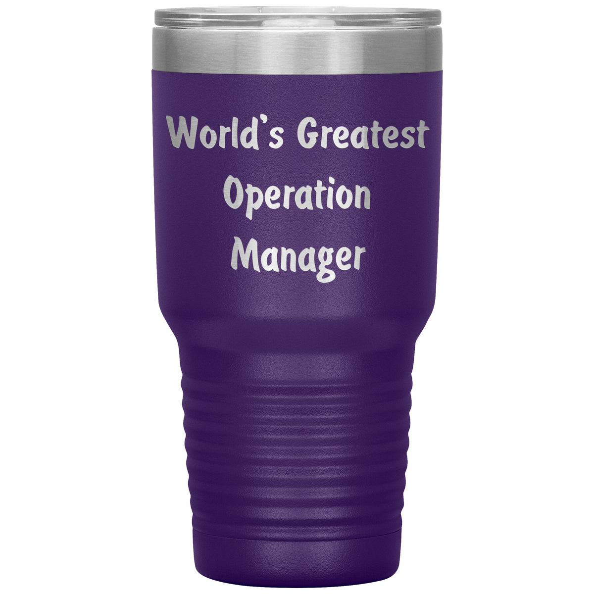 World's Greatest Operation Manager - 30oz Insulated Tumbler