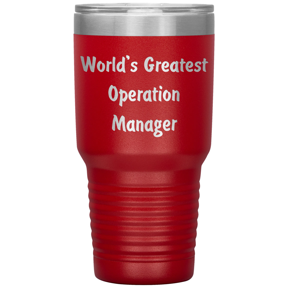 World's Greatest Operation Manager - 30oz Insulated Tumbler