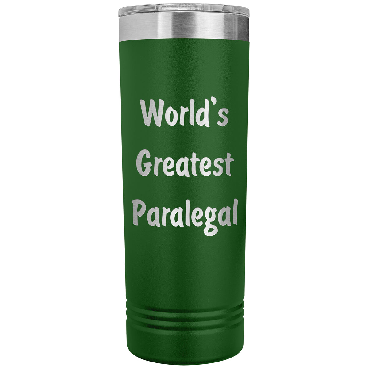 World's Greatest Paralegal - 22oz Insulated Skinny Tumbler