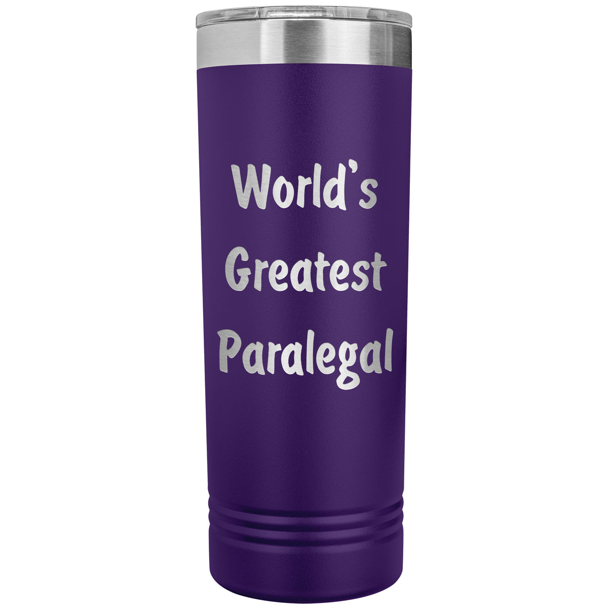 World's Greatest Paralegal - 22oz Insulated Skinny Tumbler