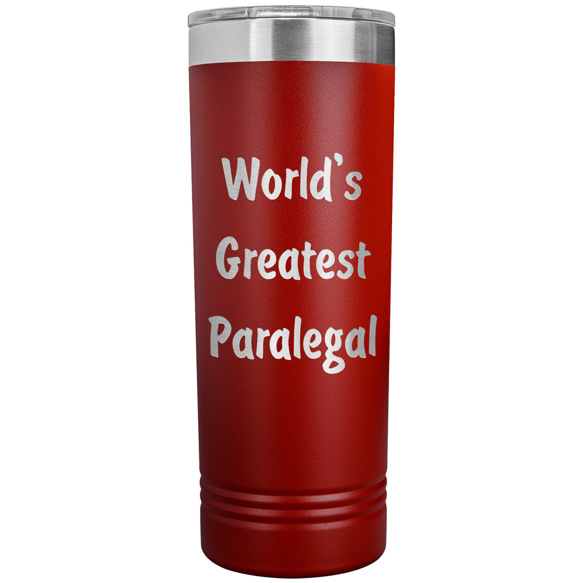 World's Greatest Paralegal - 22oz Insulated Skinny Tumbler