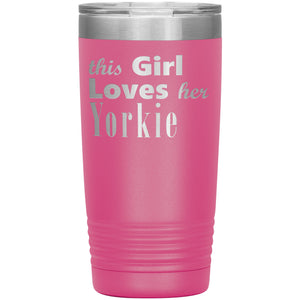 Yorkie - 20oz Insulated Tumbler