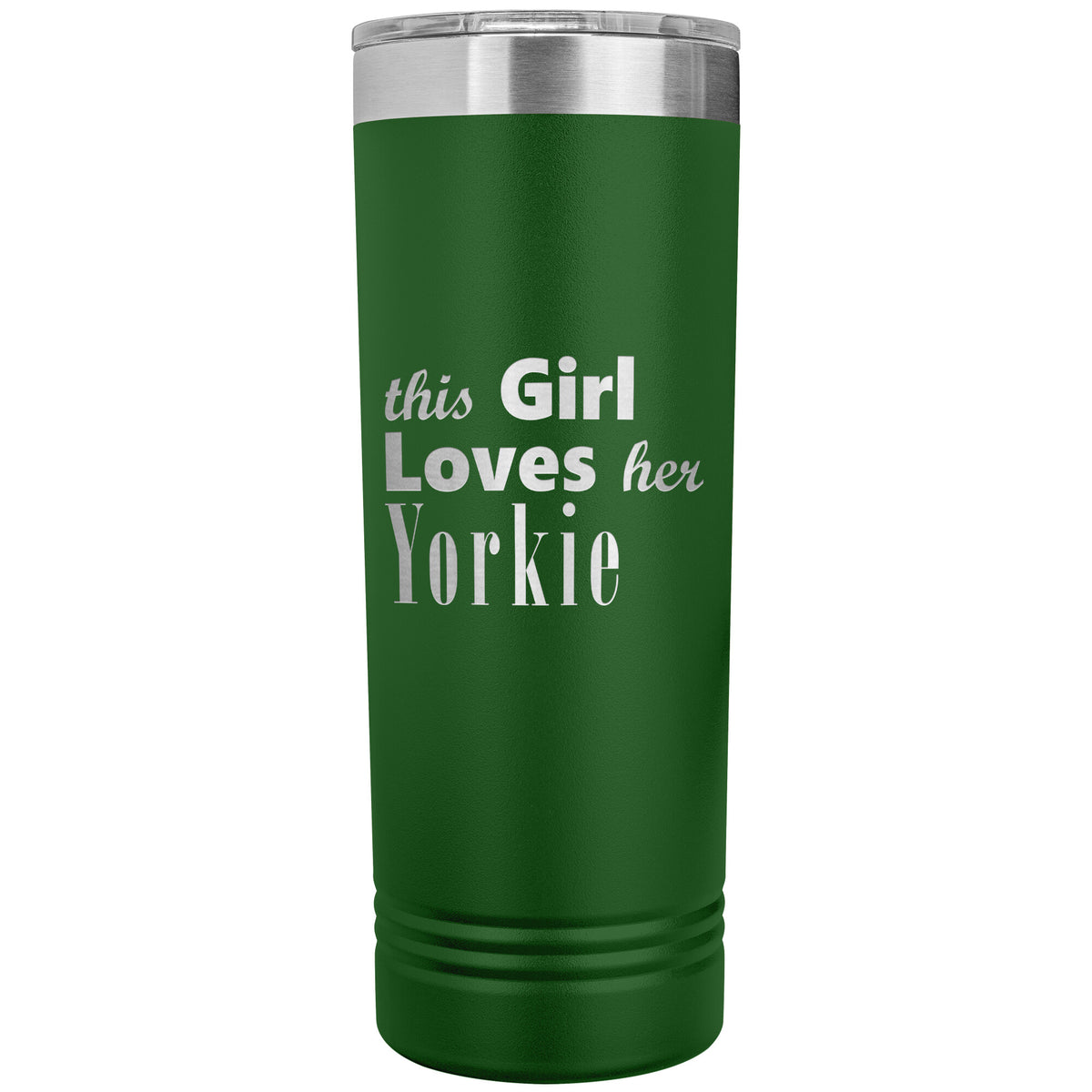 Yorkie - 22oz Insulated Skinny Tumbler