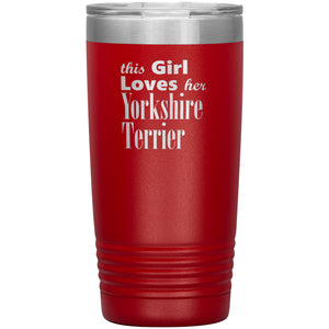 Yorkshire Terrier - 20oz Insulated Tumbler