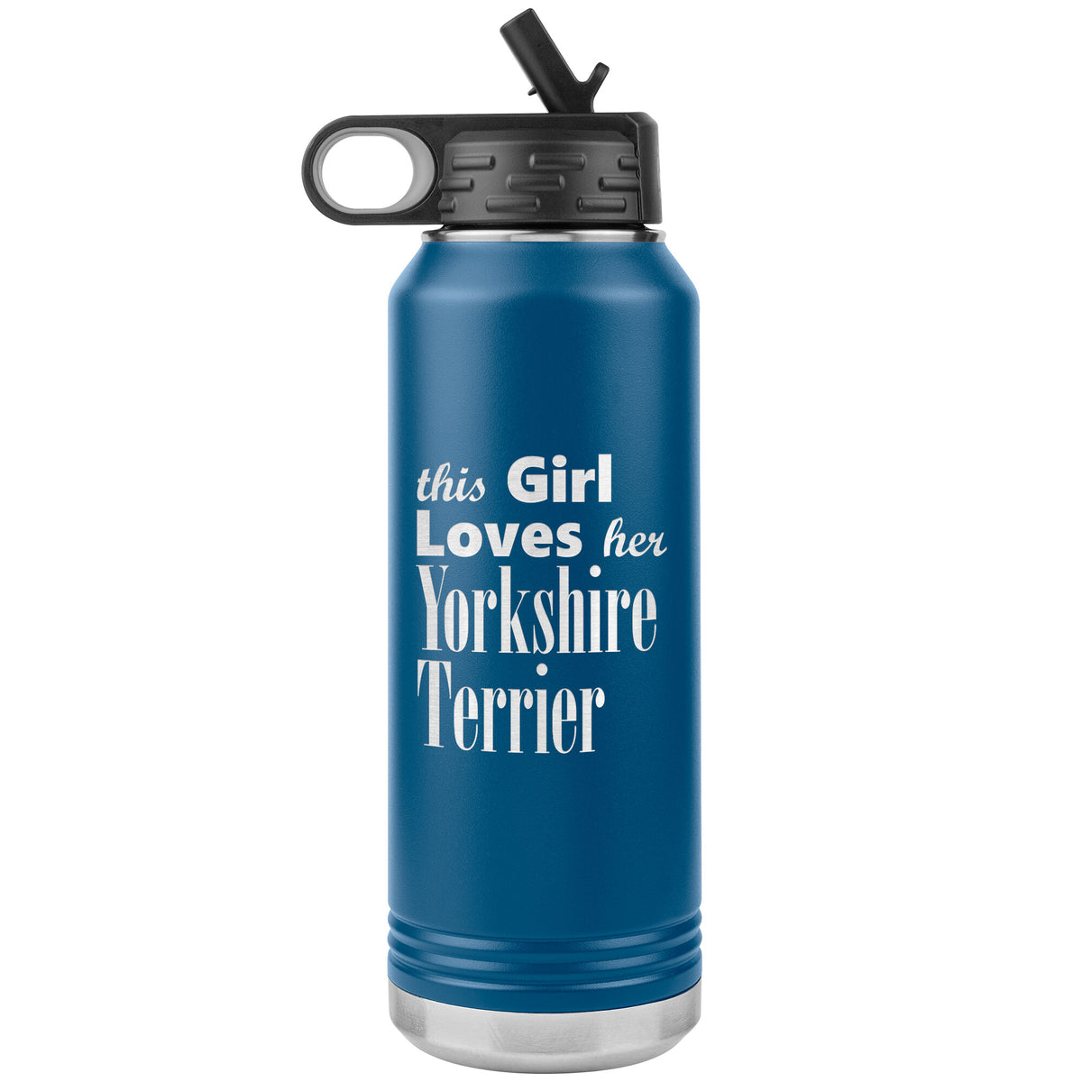 Yorkshire Terrier - 32oz Insulated Water Bottle