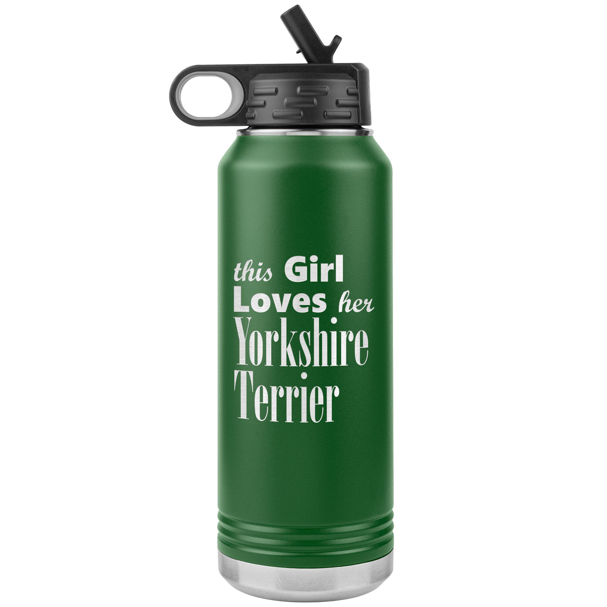 Yorkshire Terrier - 32oz Insulated Water Bottle