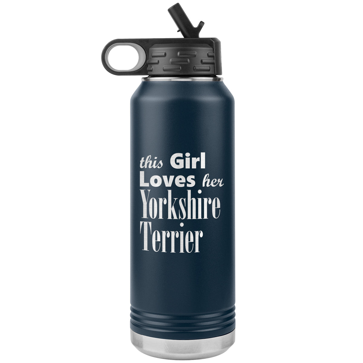 Yorkshire Terrier - 32oz Insulated Water Bottle