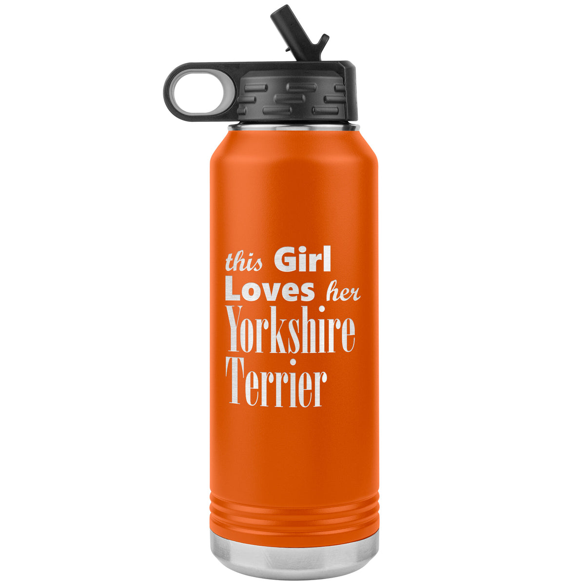 Yorkshire Terrier - 32oz Insulated Water Bottle