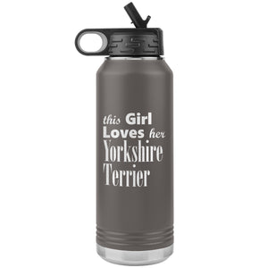 Yorkshire Terrier - 32oz Insulated Water Bottle