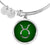 Zodiac Sign Taurus v2 - Bangle Bracelet