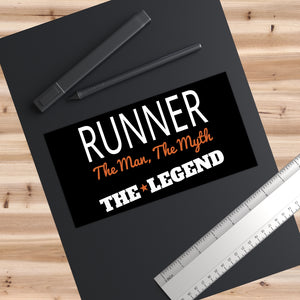 Runner - 7.5" x 3.75" Bumper Sticker