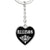 Allison v02 - Heart Pendant Luxury Keychain