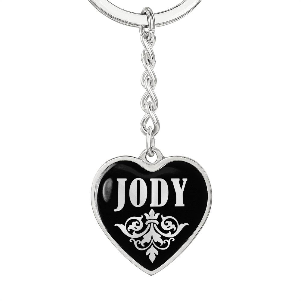 Jody v02 - Heart Pendant Luxury Keychain