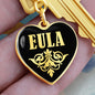 Eula v02 - Heart Pendant Luxury Keychain