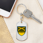 92nd Mechanized Brigade (Ukraine) - Luxury Dog Tag Keychain