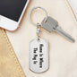 Pug's Home - Luxury Dog Tag Keychain