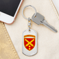 43rd Artillery Brigade (Ukraine) - Luxury Dog Tag Keychain