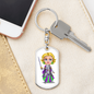 Knight 04 - Luxury Dog Tag Keychain